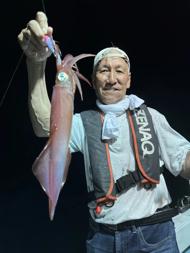姪浜すばる ケンサキイカ・夜イカ釣果（福岡・玄界灘の遊漁船）