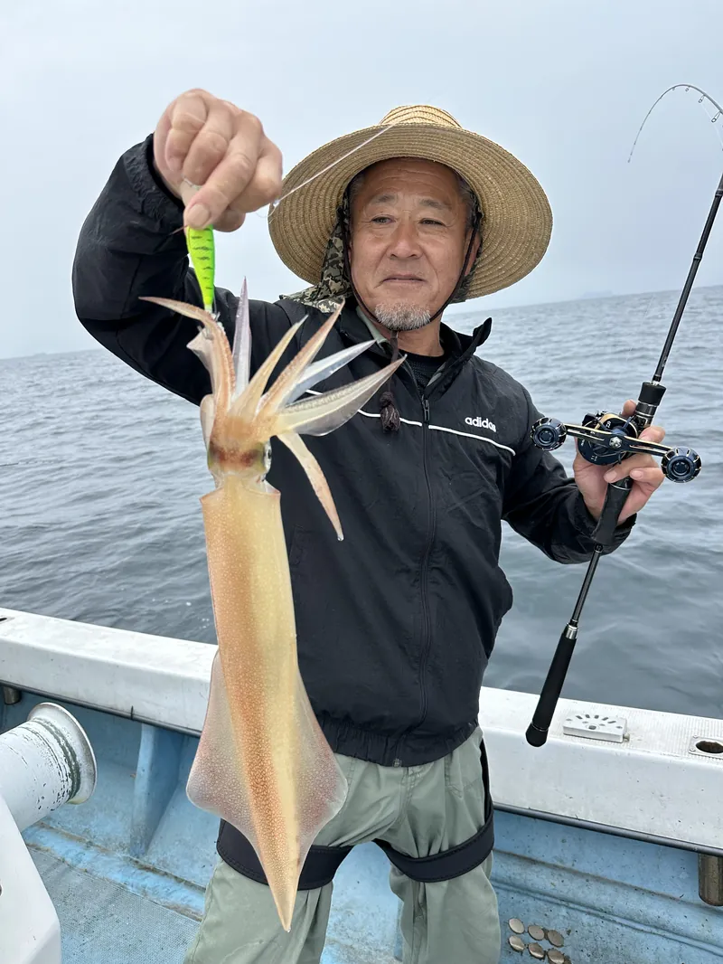 姪浜すばる ケンサキイカ・夜イカ釣果（福岡・玄界灘の遊漁船）