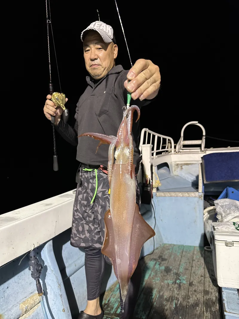 姪浜すばる ケンサキイカ・夜イカ釣果（福岡・玄界灘の遊漁船）