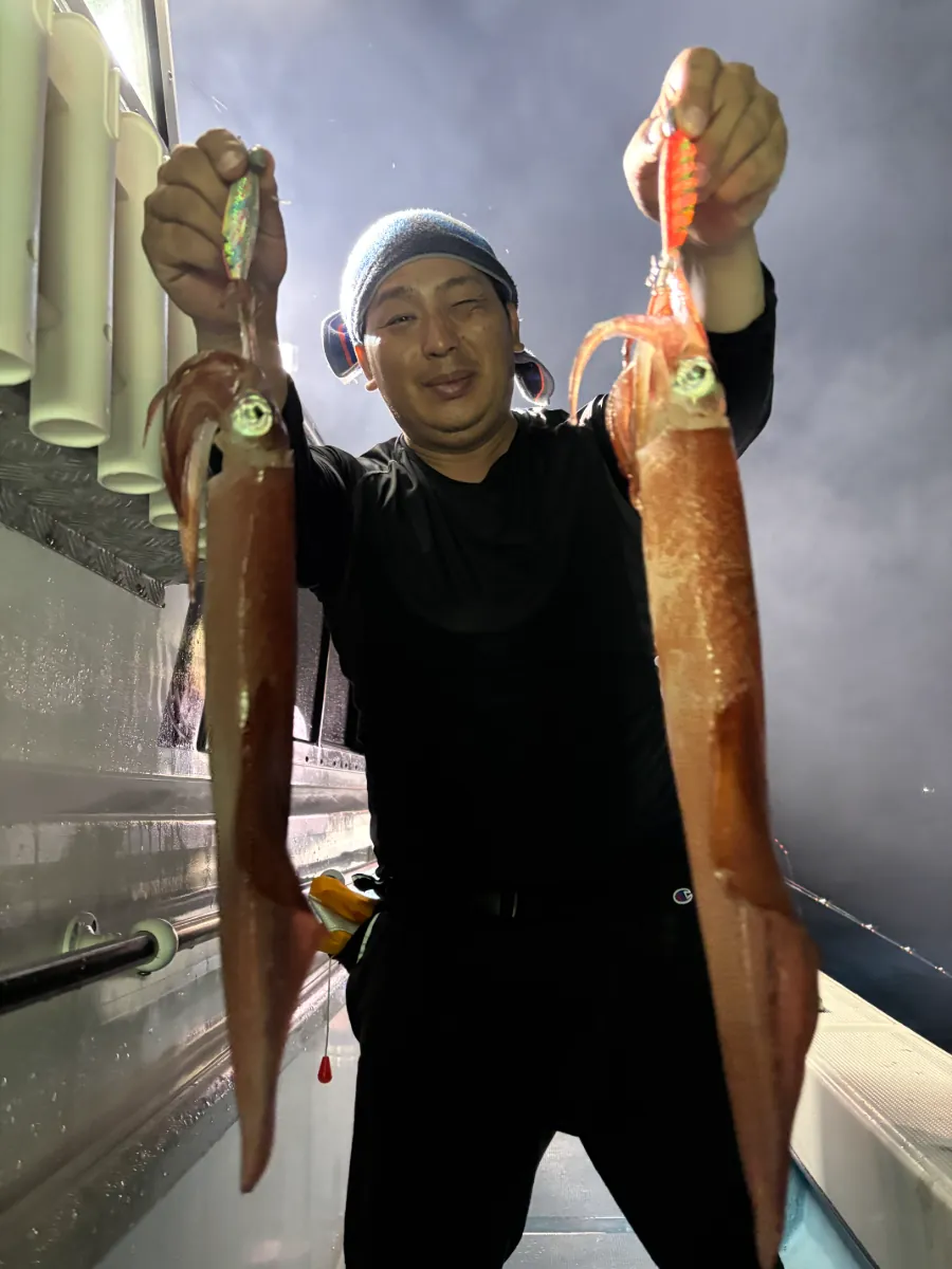 姪浜すばる ケンサキイカ・夜イカ釣果（福岡・玄界灘の遊漁船）