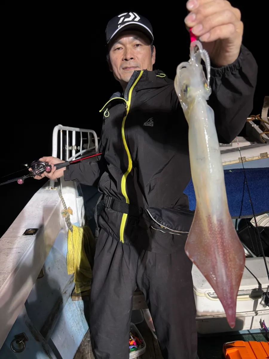 姪浜すばる ケンサキイカ・夜イカ釣果（福岡・玄界灘の遊漁船）